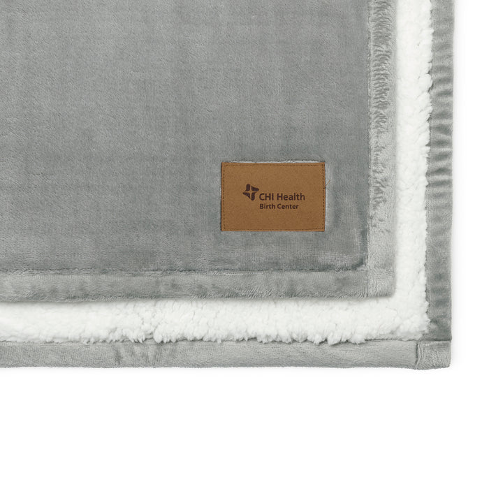 Minkie Sherpa Baby Blanket