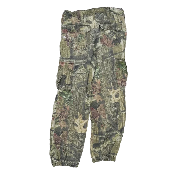 Mossy Oak Break-Up Camo Kids Field Trousers - Large - Army & Outdoors - Cargo Trousers