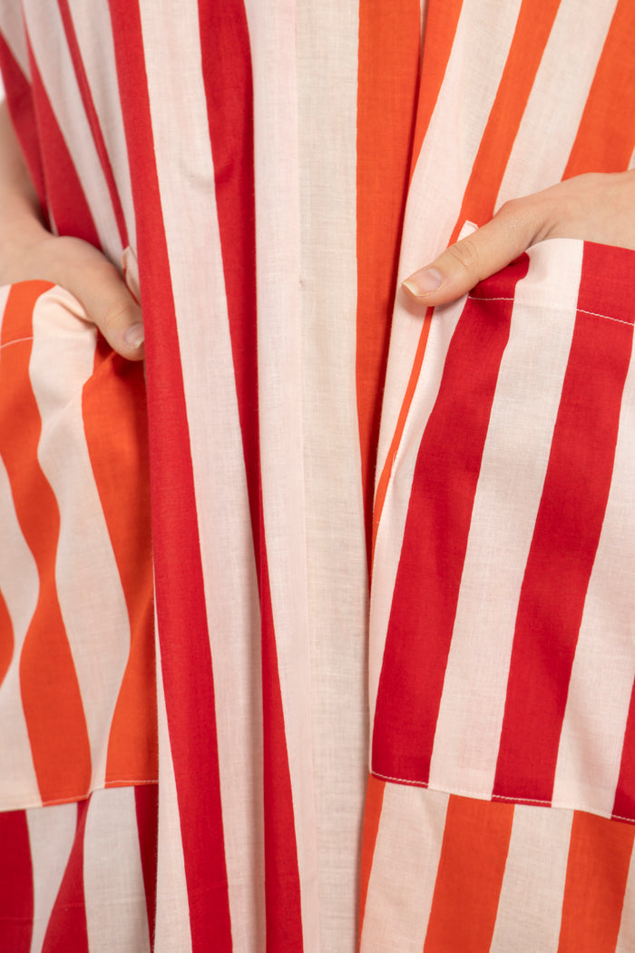 Moulouk Cotton Multicolor Striped Jellaba