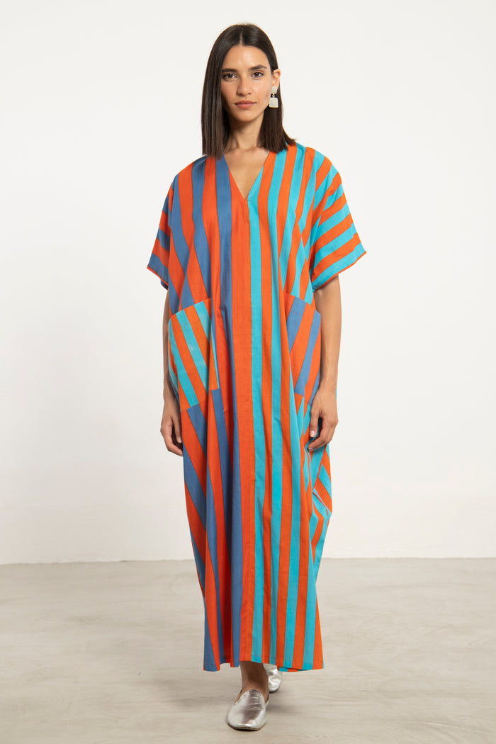 Moulouk Striped Color Jellaba