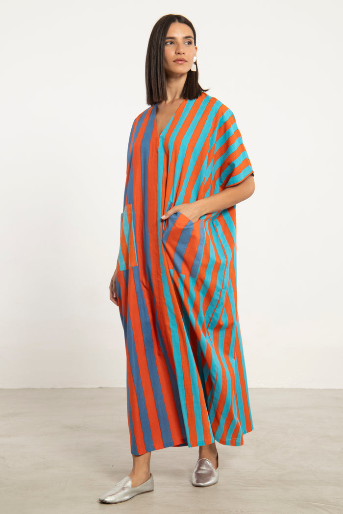 Moulouk Striped Color Jellaba