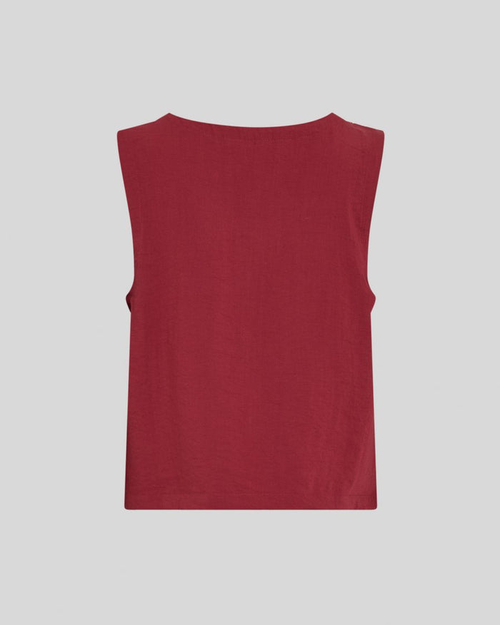 MSCH Daria SL Shirt Rhubarb Melange