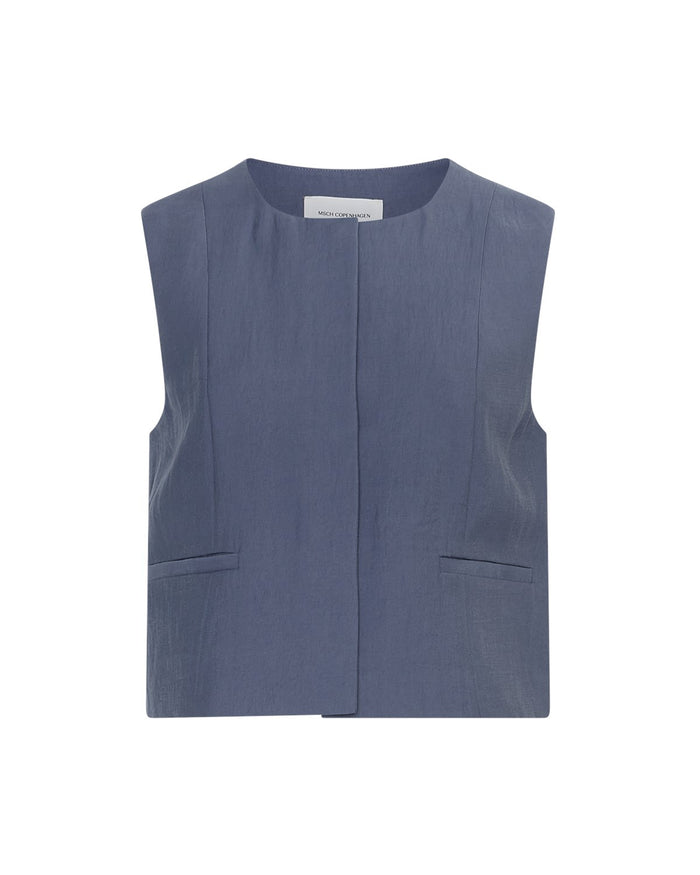 MSCH Frode Waistcoat Vintage Indigo