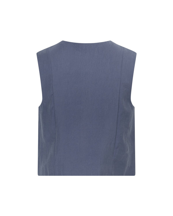 MSCH Frode Waistcoat Vintage Indigo