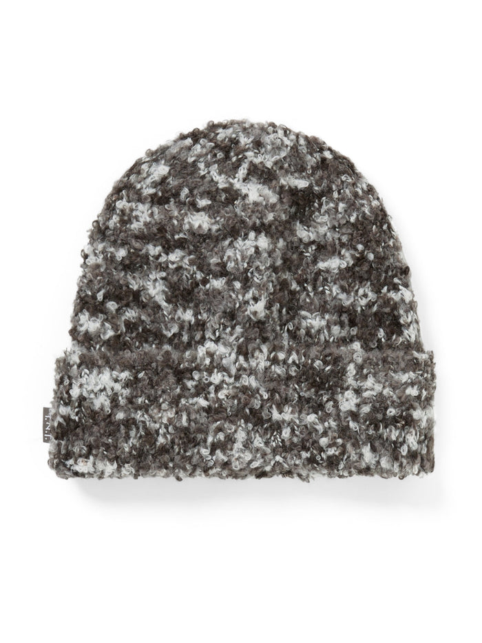 Multicolor Boucle Beanie