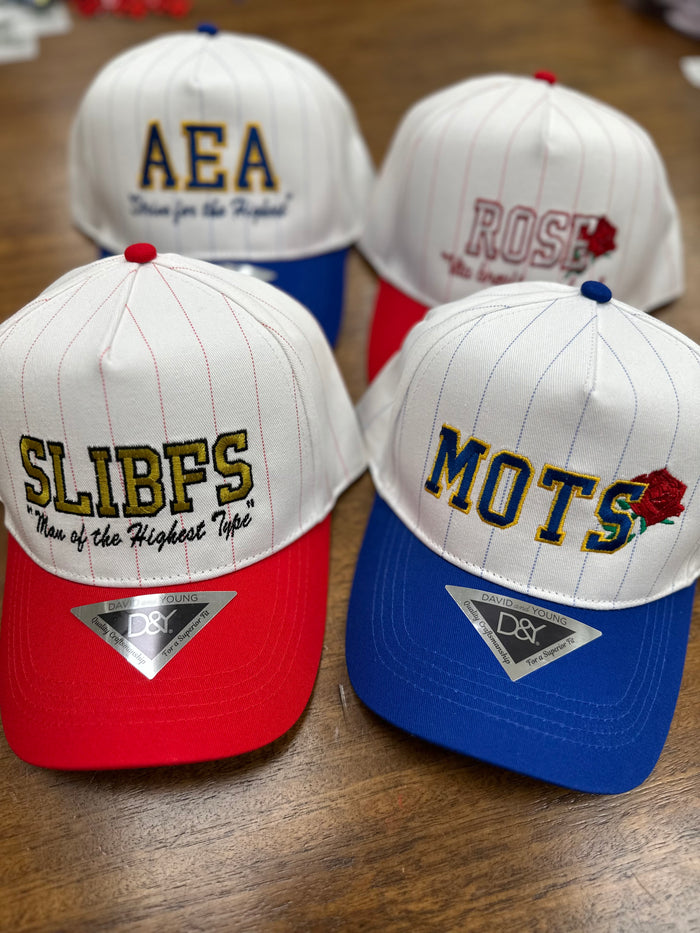 Music Greek - Premium Pinstripe Snapbacks