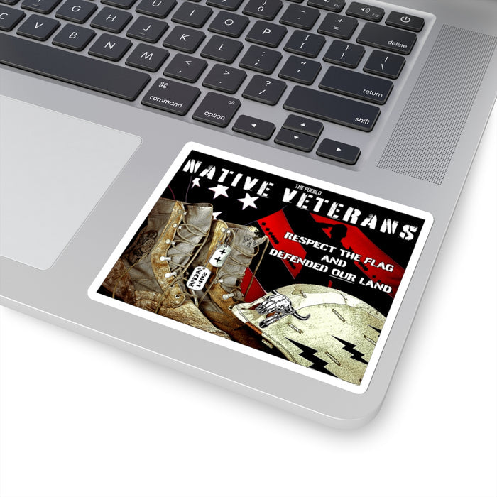 Native Veterans Stickers