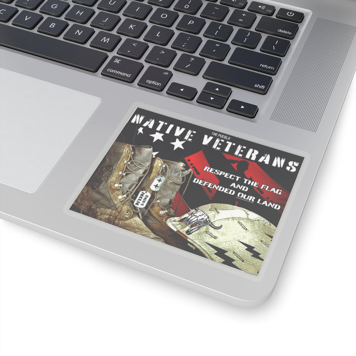 Native Veterans Stickers