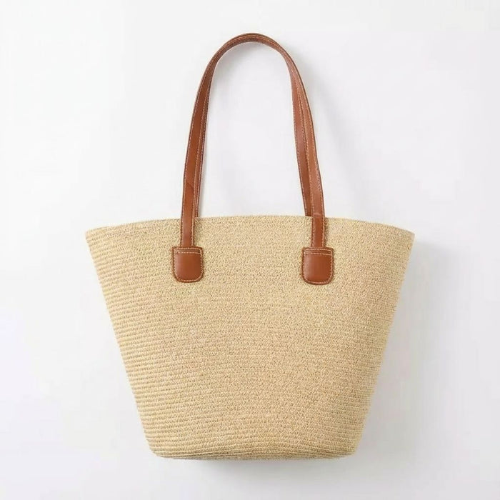 Natural Shoulder/Beach Bag - (42x30x13cm)