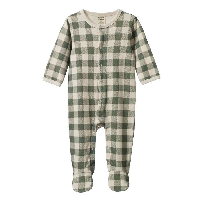 Nature Baby - Cotton Stretch & Grow - Crispin Check