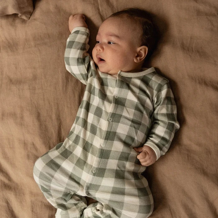 Nature Baby - Cotton Stretch & Grow - Crispin Check