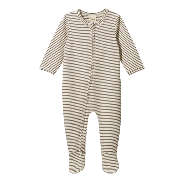 Nature Baby - Dreamlands Suit - Mushroom Pinstripe