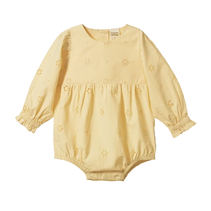 Nature Baby - Dulcie Bodysuit - Buttercup