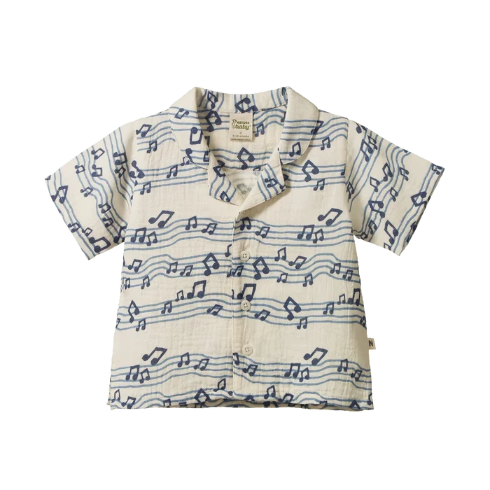 Nature Baby - Guthrie Shirt Muslin - Rhythm