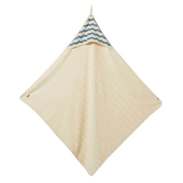 Nature Baby - Hooded Bath Towel - Waves