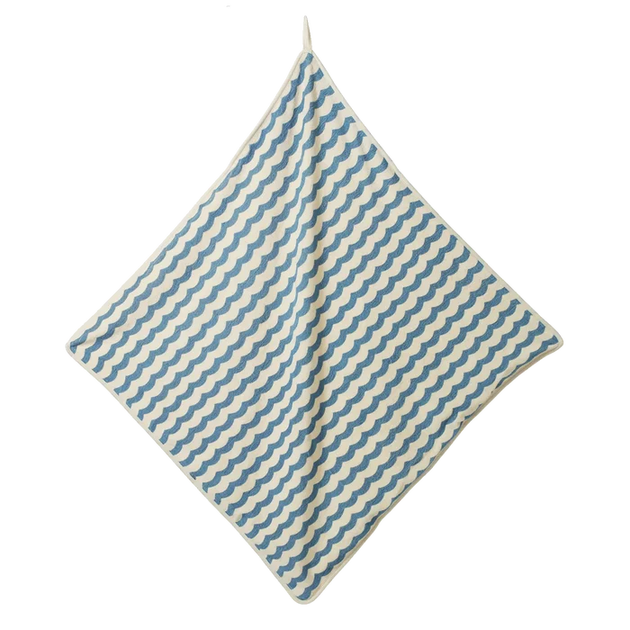 Nature Baby - Hooded Bath Towel - Waves