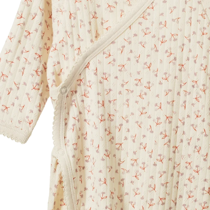 Nature Baby - Kimono Stretch & Grow Pointelle - Dandelion