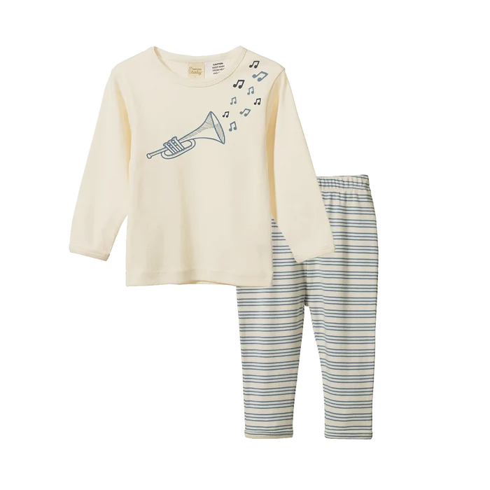 Nature Baby - Long Sleeve Pyjamas - Jazz Rhythm