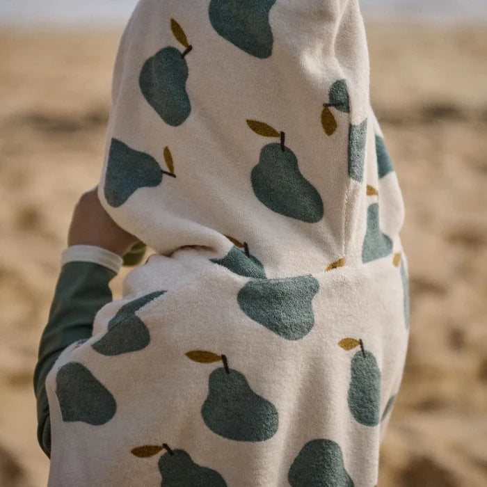 Nature Baby - Poncho Towel - Pear