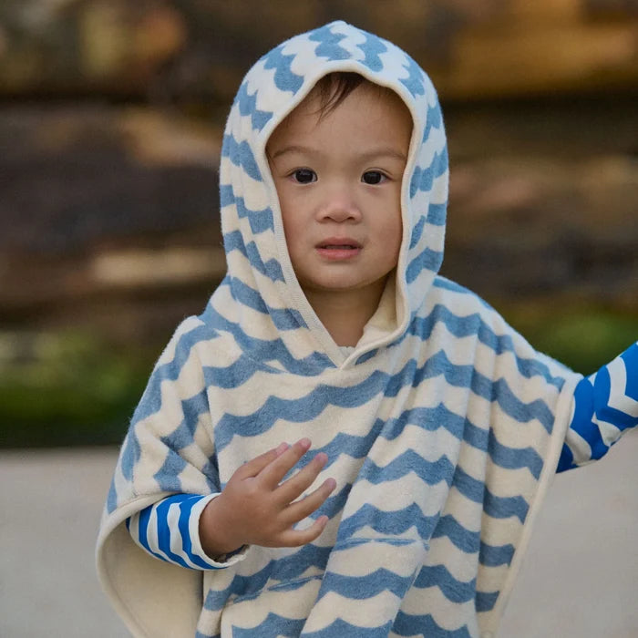 Nature Baby - Poncho Towel - Waves