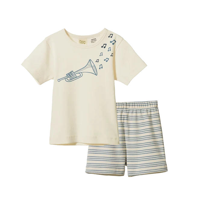 Nature Baby - Shortie Pyjama Set - Jazz Rhythm