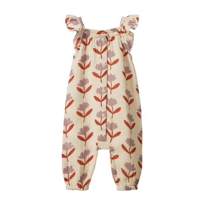 Nature Baby - Tilda Suit Muslin - Fleurette Print