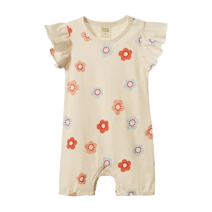 Nature Baby - Tilly Suit - Flora Stamp