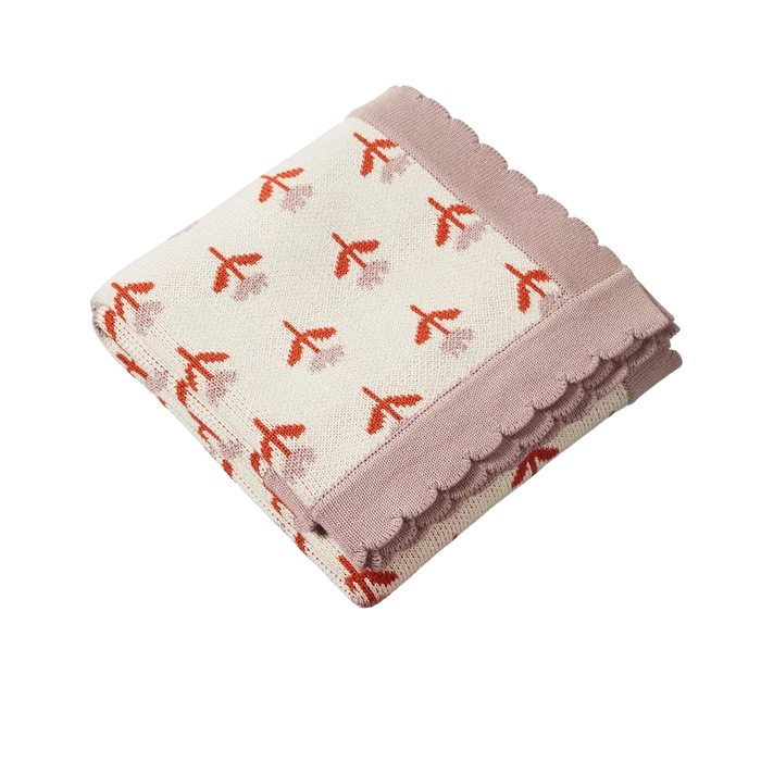 Nature Baby Fern Blanket - Fleurette Knit