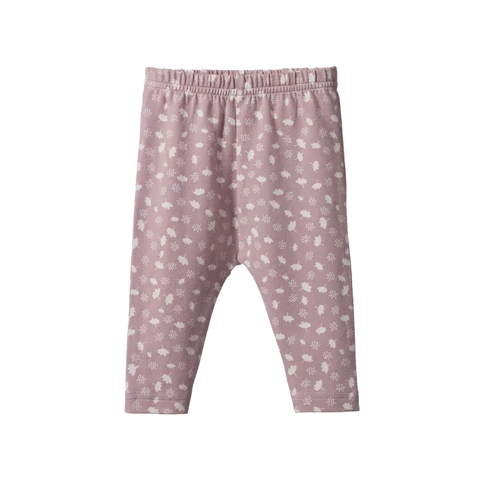 Nature Baby Leggings - Dandelion Lilac Print
