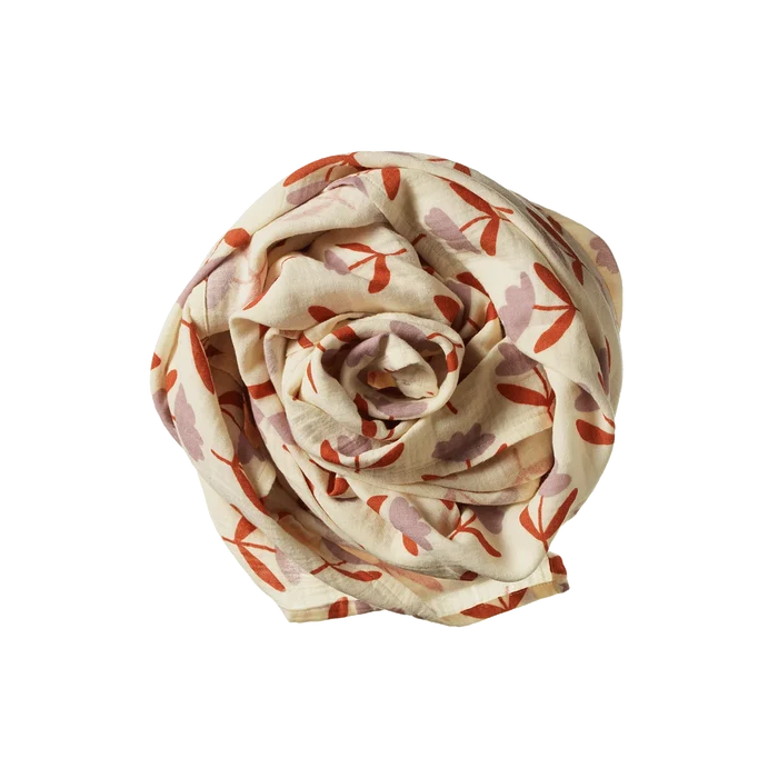 Nature Baby Muslin Wrap - Fleurette Print