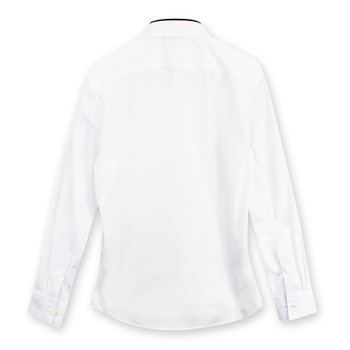 Neil Barrett - Point Collar Shirt in White - Nigel Clare