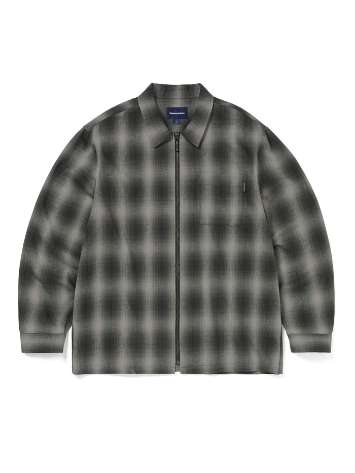 Nep Check Zip Shirt