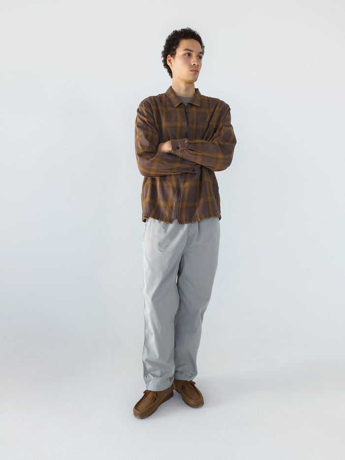 Nep Check Zip Shirt