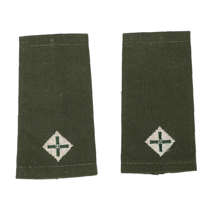 New Zealand Army Second Lieutenant Dacron Rank Slides - New Zealand Army Surplus - Flags, Badges & Insignia
