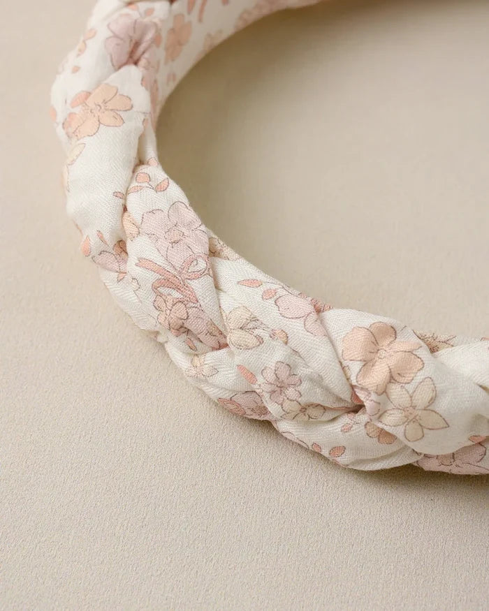 Noralee - Braided Headband - Ivory