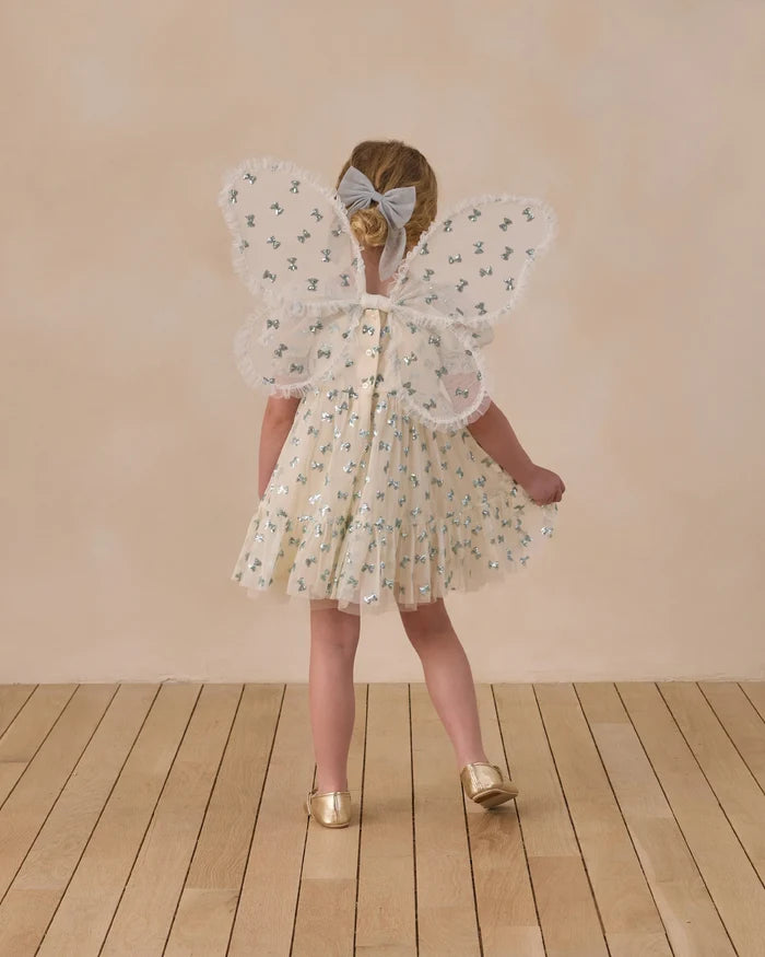 Noralee - Fairy Set - Sky Sequin Bows