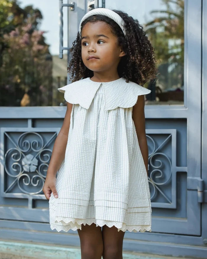 Noralee - Florence Dress - Sky Stripe