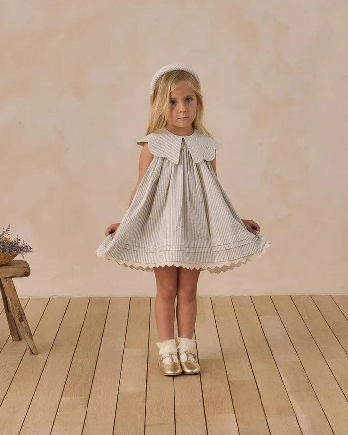 Noralee - Florence Dress - Sky Stripe