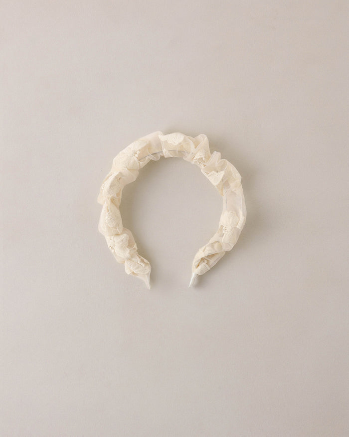 Noralee - Gathered Headband - Natural