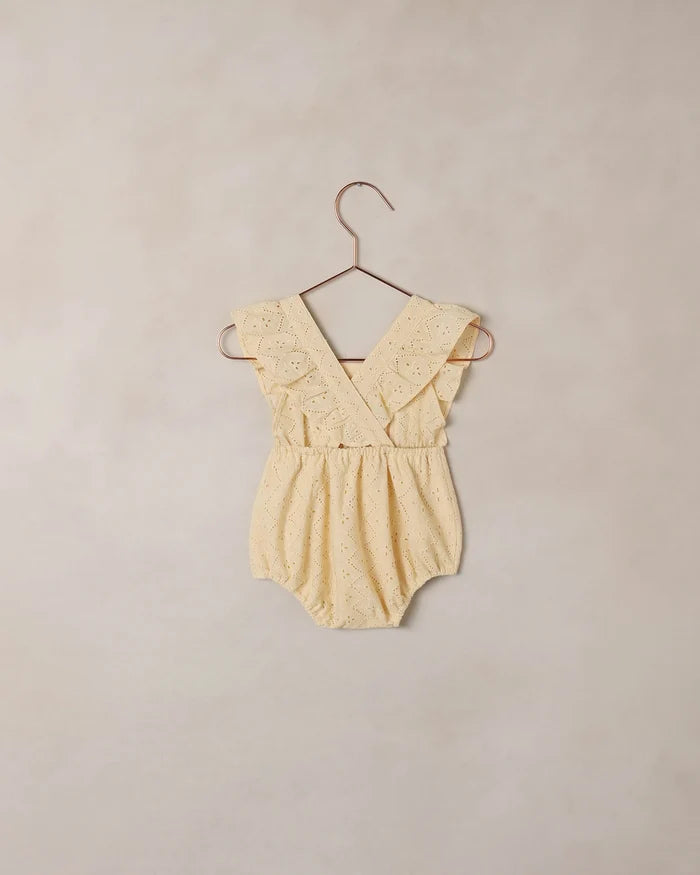 Noralee - Lucy Romper - Lemon