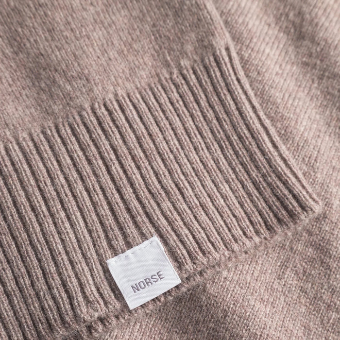 Norse Projects - Merino Lambswool Cardigan in Clay - Nigel Clare