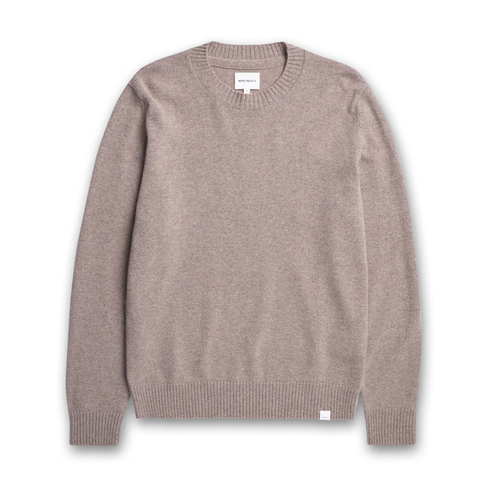 Norse Projects - Merino Lambswool Sweater in Clay - Nigel Clare