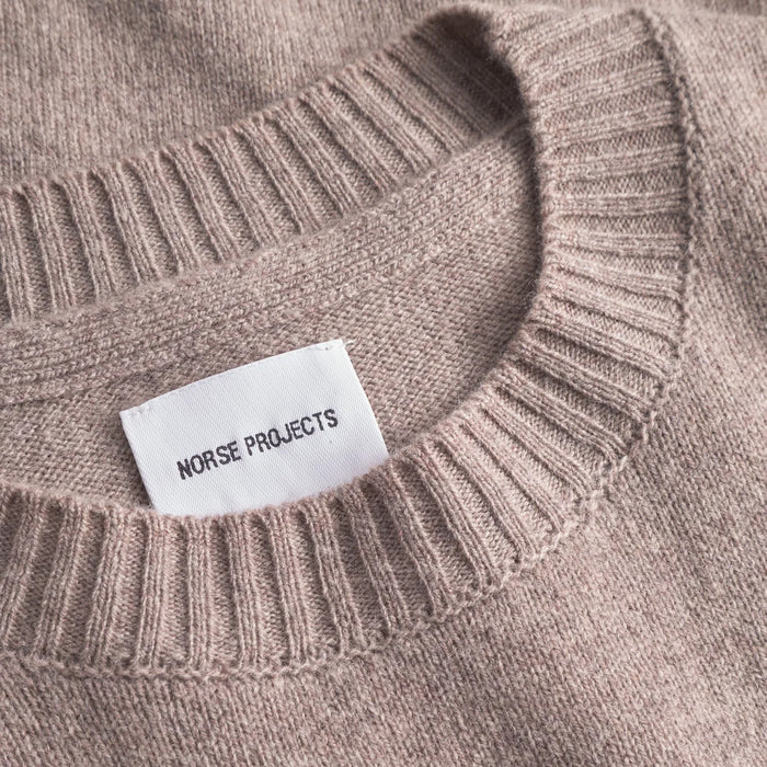 Norse Projects - Merino Lambswool Sweater in Clay - Nigel Clare