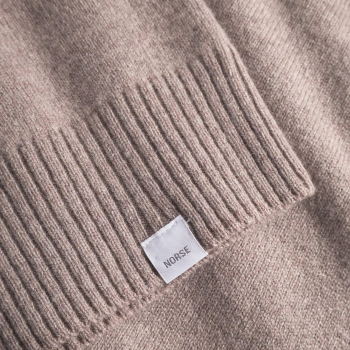 Norse Projects - Merino Lambswool Sweater in Clay - Nigel Clare