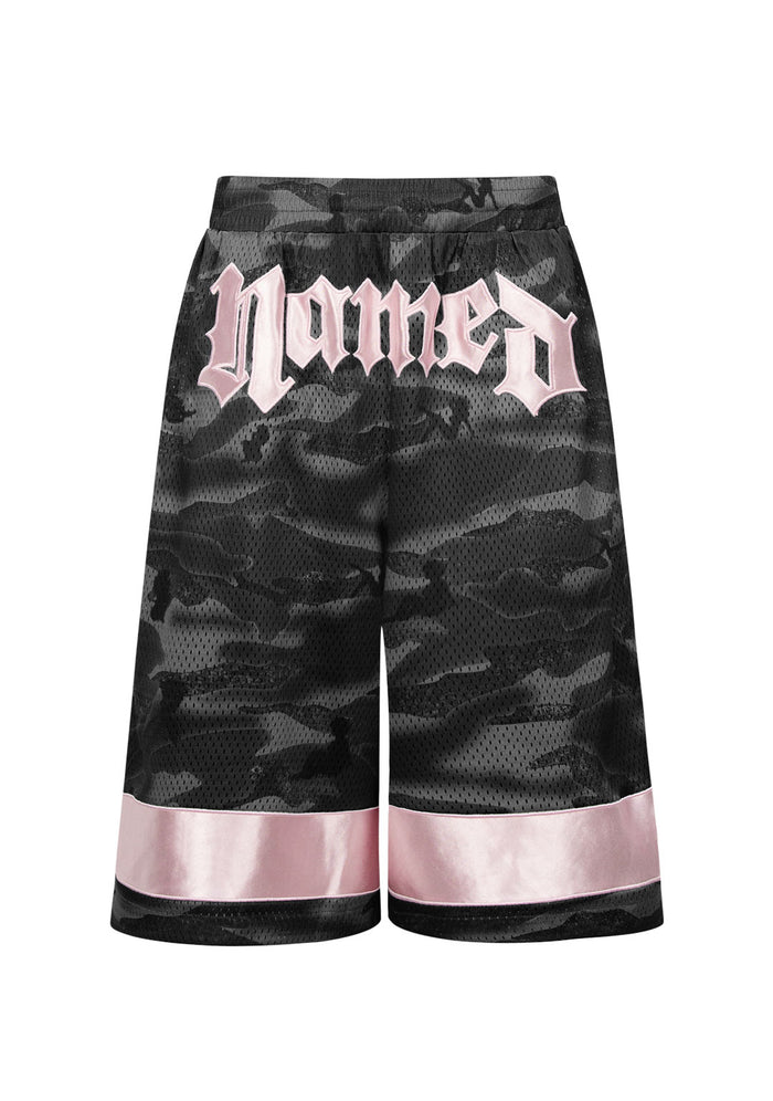 Nth ACTIVE AIRTEX MESH OVERSIZED SHORTS CAMO