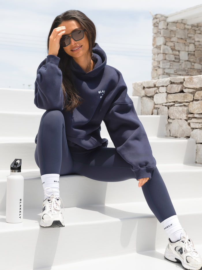 NYC Oversized Hoodie - True Navy