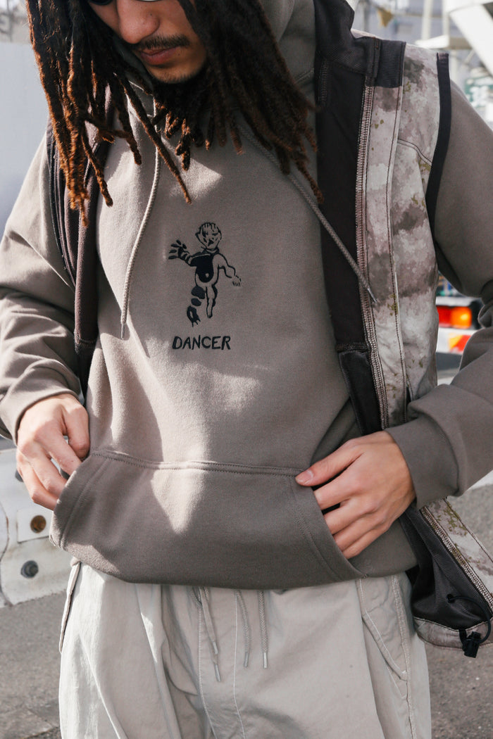 OG Logo Hoodie - Dark Khaki / DANCER