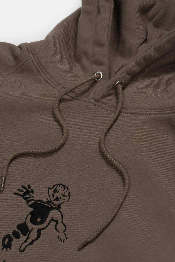OG Logo Hoodie - Dark Khaki / DANCER