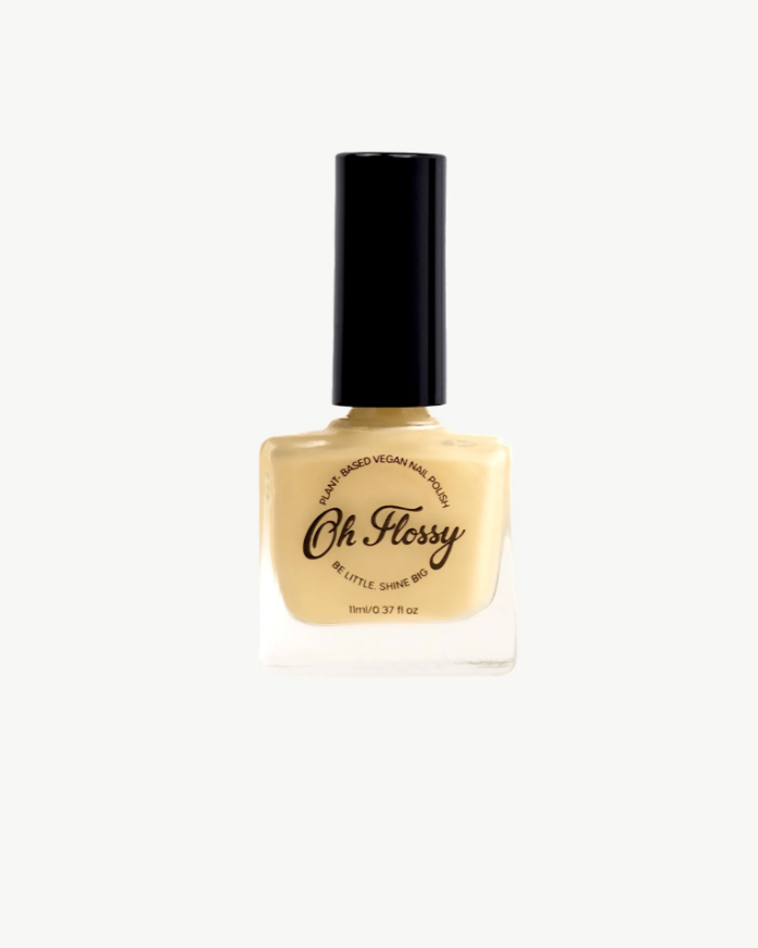 Oh Flossy Nail Polish - Cheerful Pastel Yellow