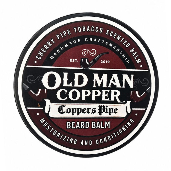 Old Man Copper "Copper's Pipe" Cherry Pipe Tobacco Beard Balm 4 oz